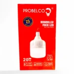 BOMBILLO PROBELCO 20W RECARGABLES GL-026A (BOX X100)