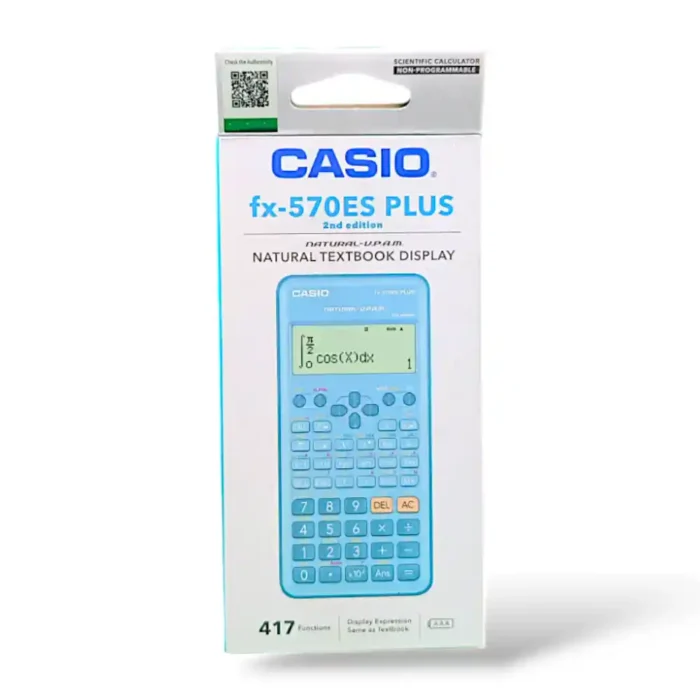 CALCULADORA CASIO COLORES FX-570ES PLUS-PK BU 2nd EDICIÓN - Imagen 2