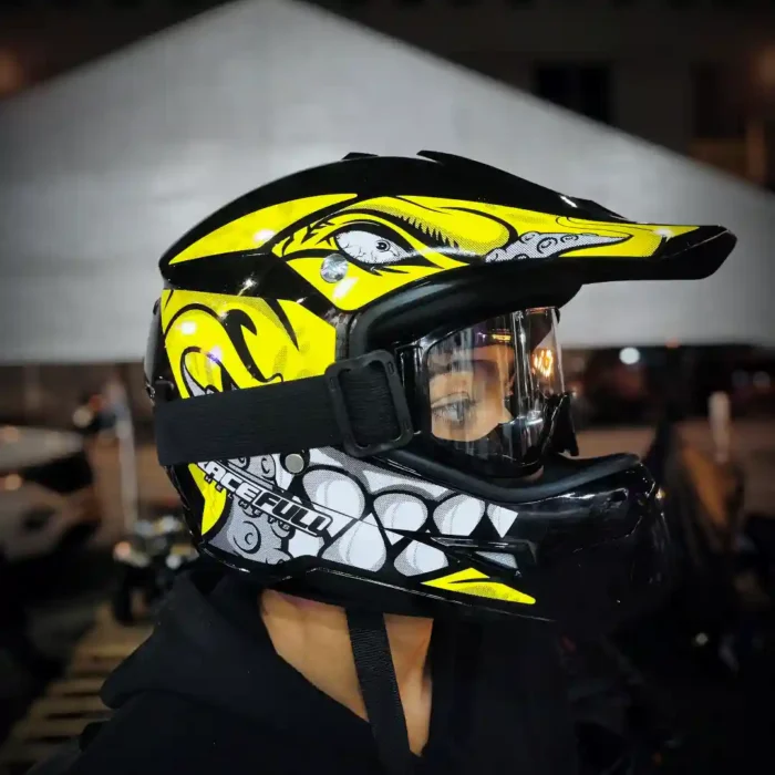 CASCO MOTOCROSS PARA NIÑO - Imagen 4