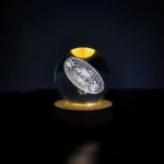 LÁMPARA BOLA DE CRISTAL MIC-6905 6909 6912 6914 6915 6965 6966 6968 - Imagen 5