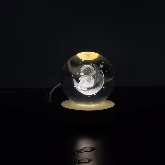 LÁMPARA BOLA DE CRISTAL MIC-6905 6909 6912 6914 6915 6965 6966 6968 - Imagen 4
