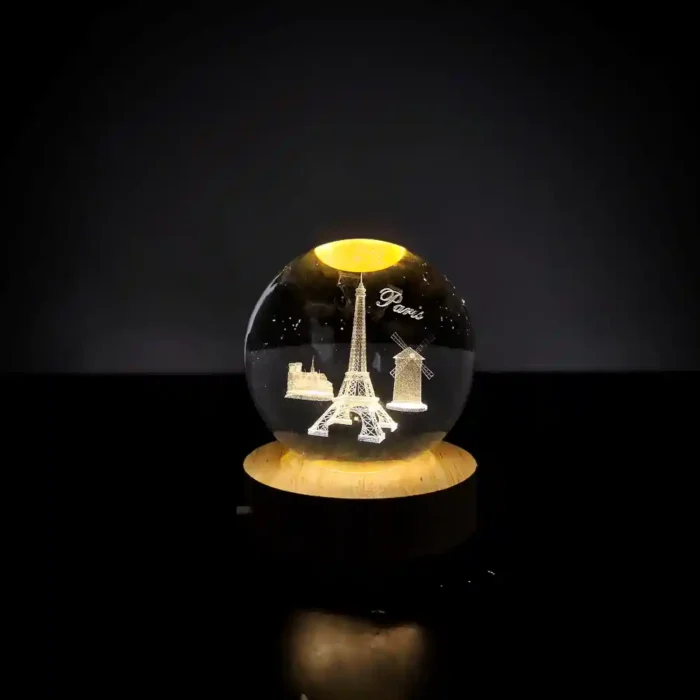 LÁMPARA BOLA DE CRISTAL MIC-6905 6909 6912 6914 6915 6965 6966 6968 - Imagen 1