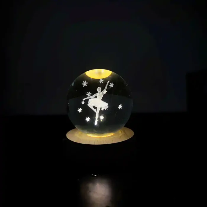 LÁMPARA BOLA DE CRISTAL MIC-6905 6909 6912 6914 6915 6965 6966 6968 - Imagen 8