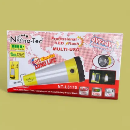 LINTERNA NANOTEC NT-L3175 (BOX X80)