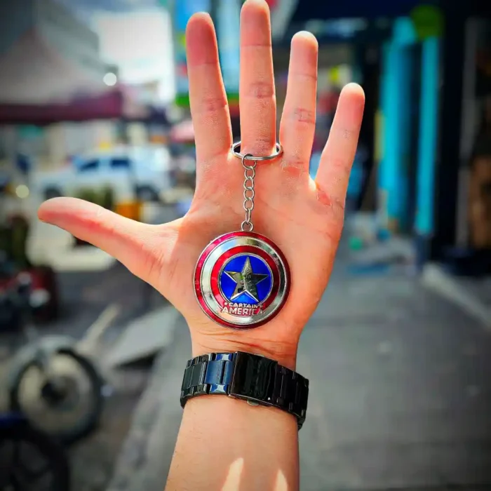 LLAVERO CAPITÁN AMÉRICA FOX-0916 (BOLSA X12) - Imagen 1