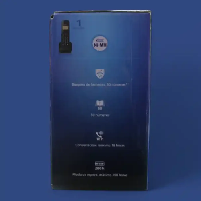 TELÉFONO INALÁMBRICO PANASONIC KX-TGB310LAB - Imagen 4