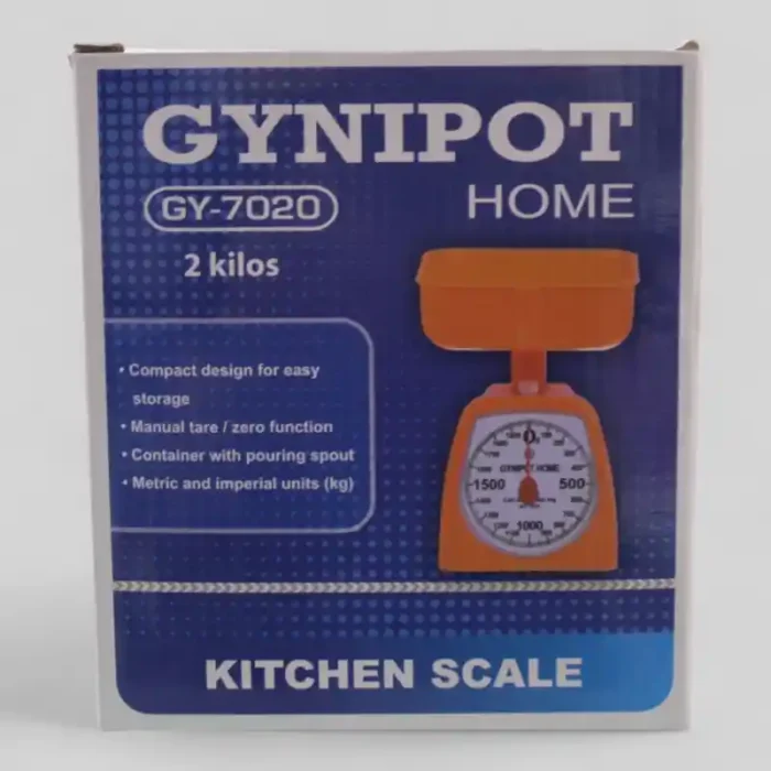 BÁSCULA 2 KILOS GY-7020 (BOX X18) - Imagen 2
