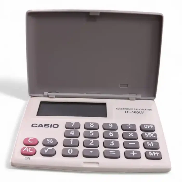 CALCULADORA CASIO BOLSILLO LC-160LV-WE - Imagen 1