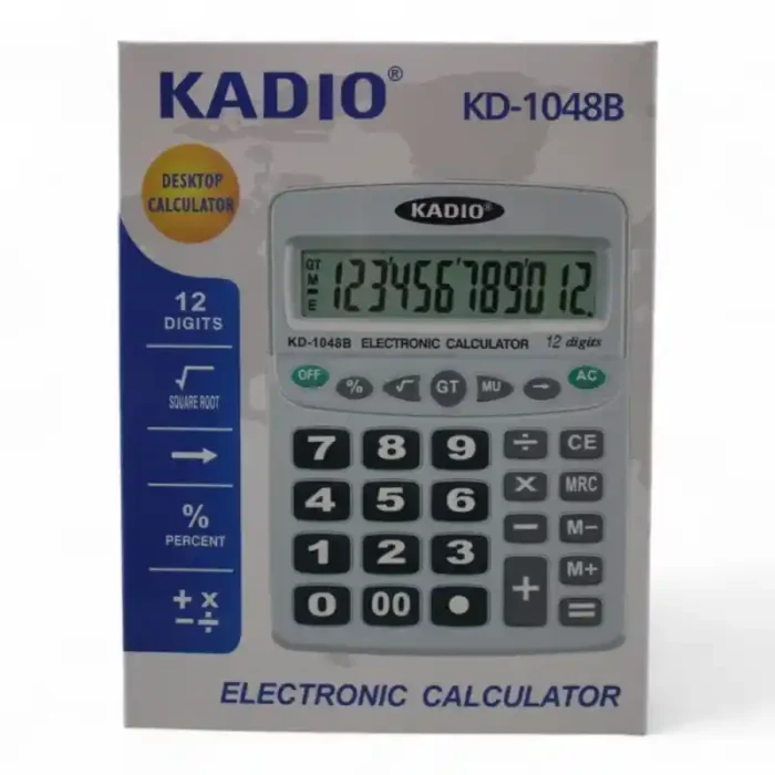 CALCULADORA KADIO KD-1048B - Imagen 1