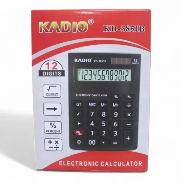 CALCULADORA KADIO KD-3851B (BOX 180) - Imagen 1