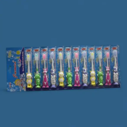 CEPILLO DE DIENTES PARA NIÑOS TIRA X12 SC005T