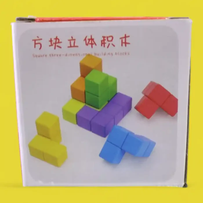 CUBO DE MADERA JHTOY-646 - Imagen 3