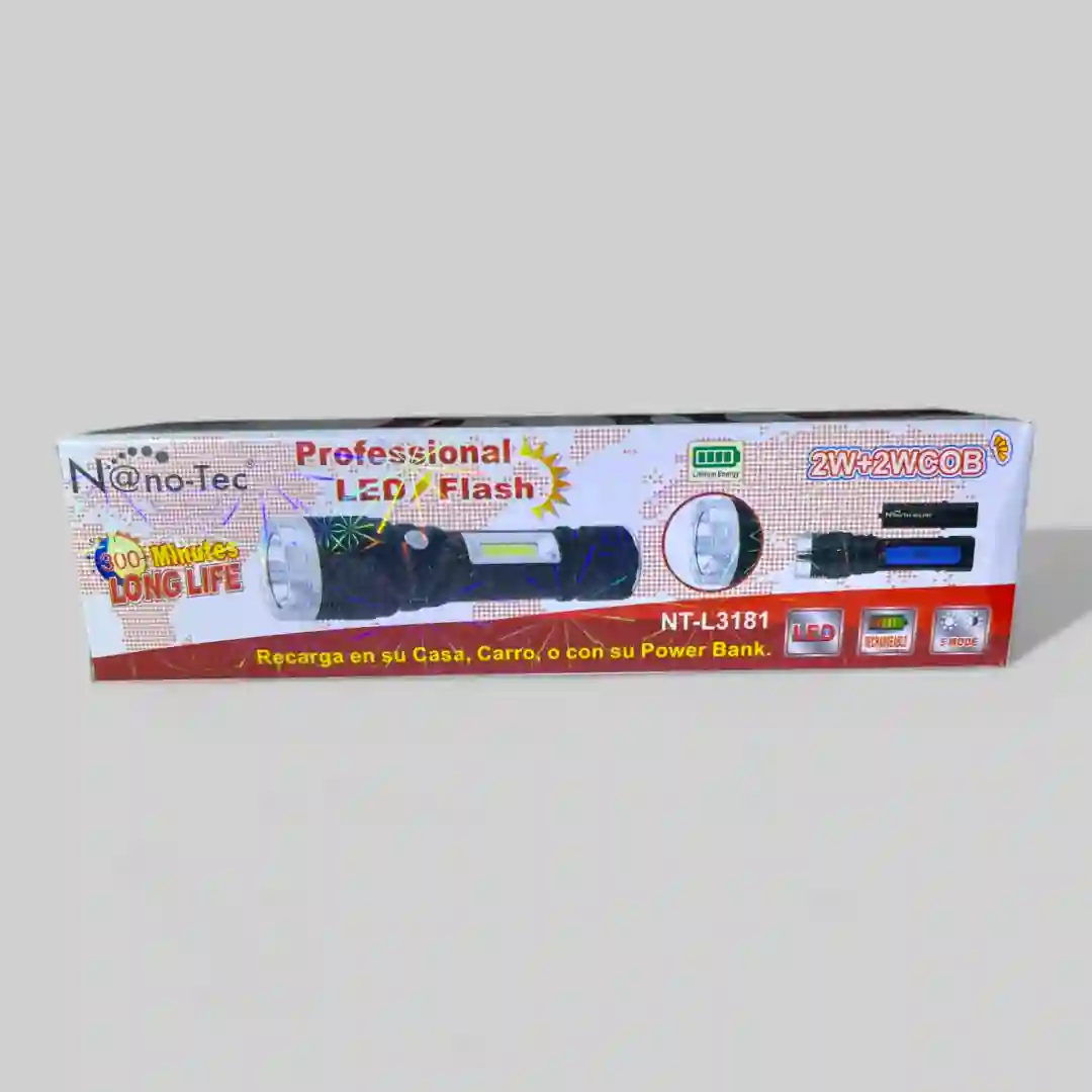 Linterna-Nanotec-NT-L3181-04.webp LINTERNA NANOTEC NT-L3181 (BOX X120) - Imagen 1