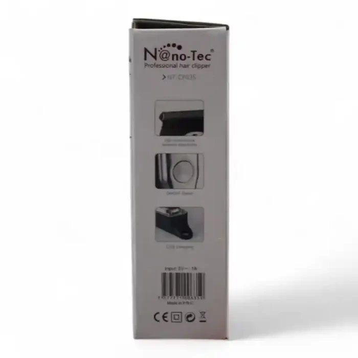 MÁQUINA PATILLERA NANOTEC RECARGABLE DIGITAL NT-CP635 (BOX X20) - Imagen 2