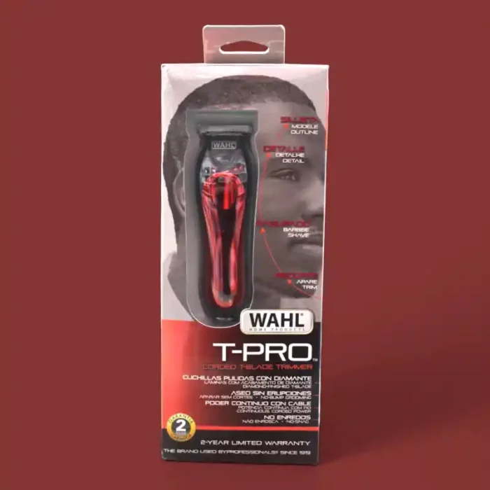 PATILLERA WAHL T-PRO 09307-308 ROJA - Imagen 1