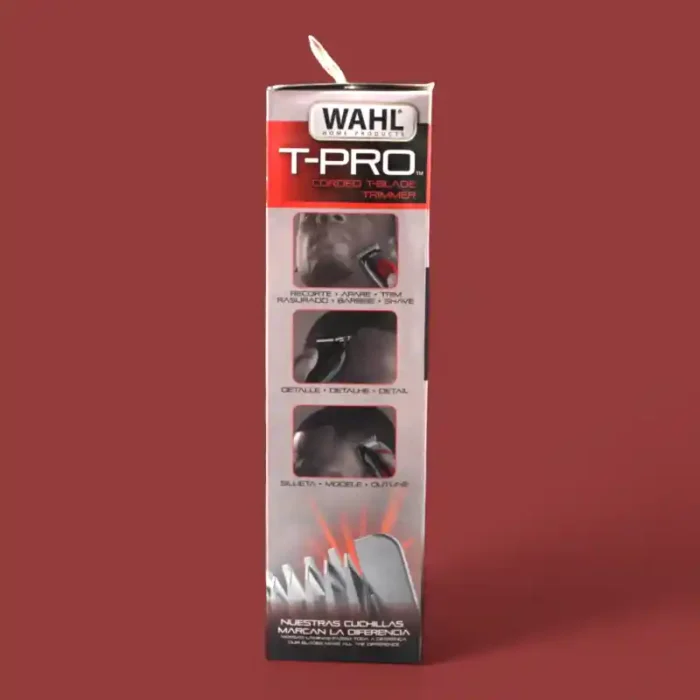 PATILLERA WAHL T-PRO 09307-308 ROJA - Imagen 3