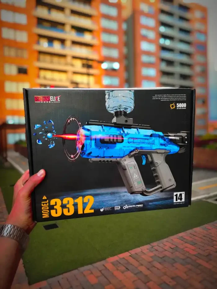PISTOLA DE BOLAS DE HIDROGEL 3312A (BOX X18) - Imagen 1