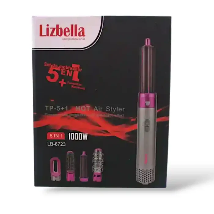 RIZADOR LIZBELLA 5 EN 1 1000W LB-6723 (BOX X20) - Imagen 1