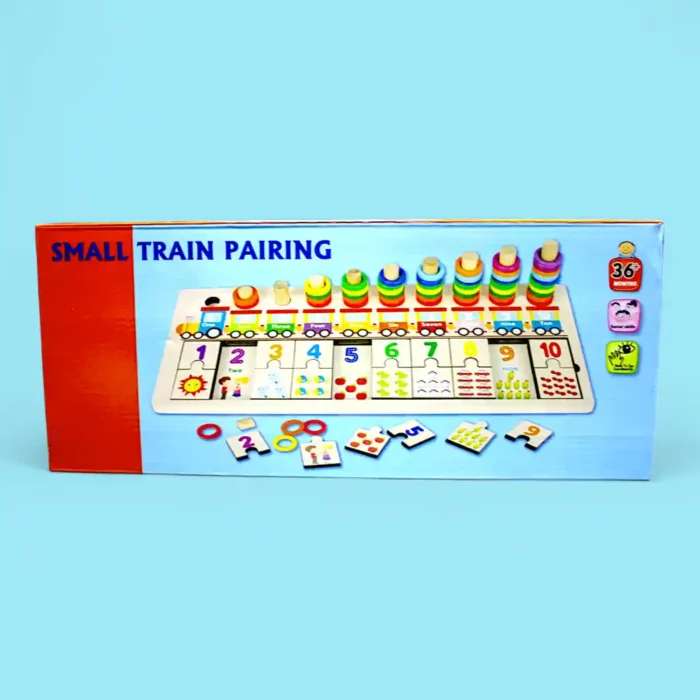 ROMPECABEZAS TREN EDUCATIVO MADERA MY-5 - Imagen 1