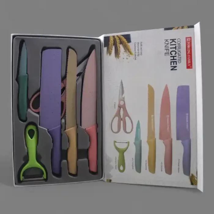 SET CUCHILLOS DE COCINA X6 1341-528 ER-0278 - Imagen 1