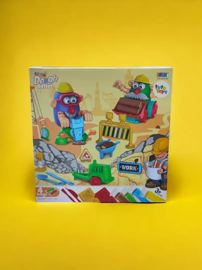 SET PLASTILINA CONSTRUCCION 8750 - Imagen 1