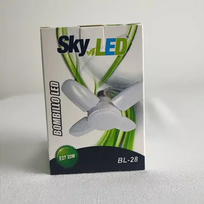 BOMBILLO SKY LED 4 HELICES 20W BL-28 - Imagen 1