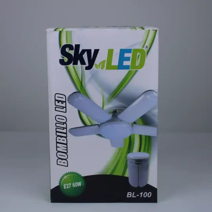 BOMBILLO SKY LED 5 HELICES 60W BL-100 - Imagen 1