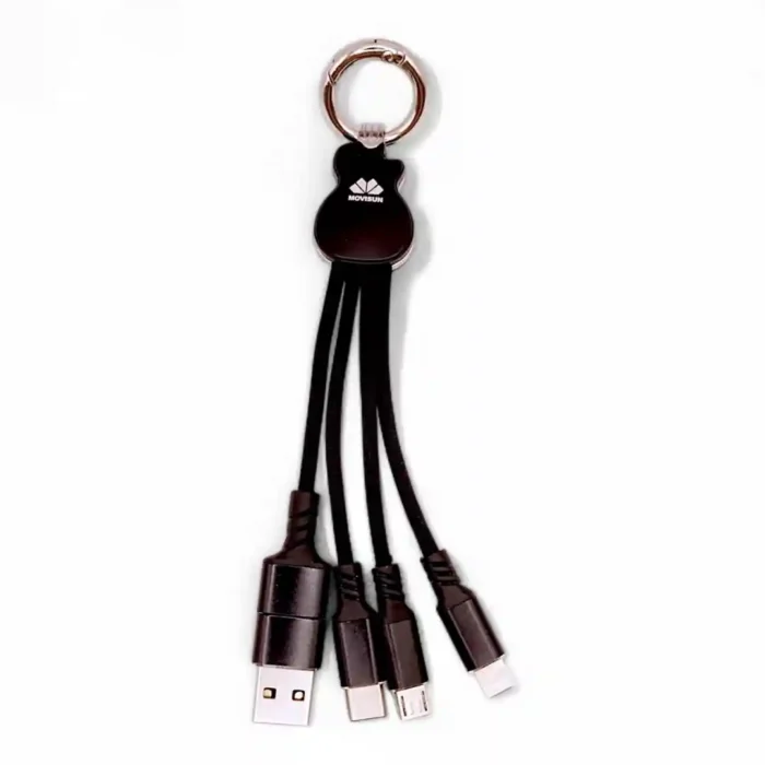 CABLE PULPO MOVISUN BOLSA N921C NEGRO - Imagen 1