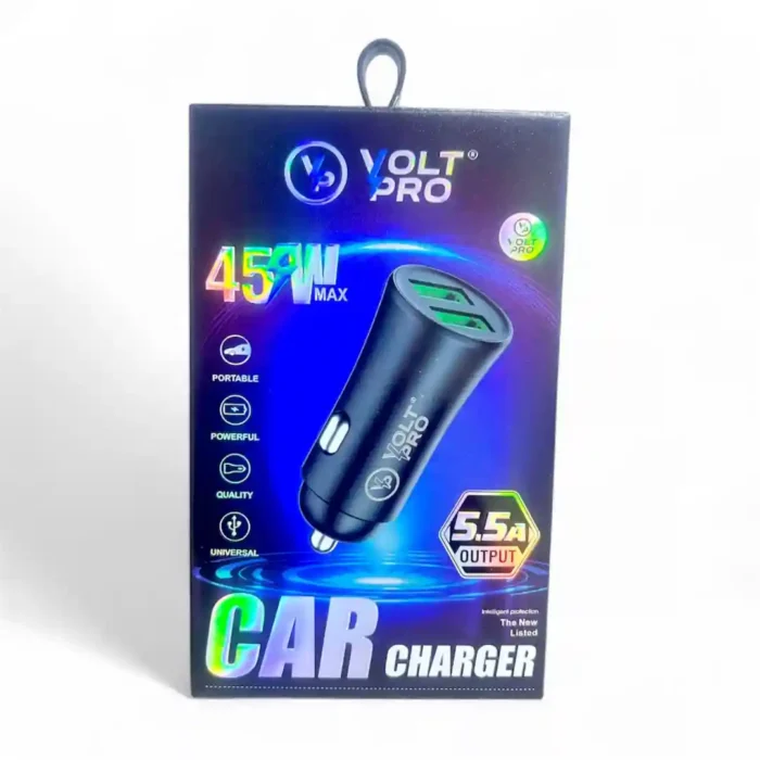 CARGADOR DE CARRO VOLT PRO VP-CC02 - Imagen 1
