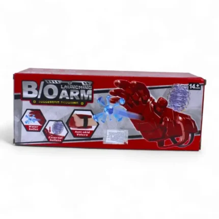 MANO IRON MAN LANZADOR BOLAS HIDROGEL MP713