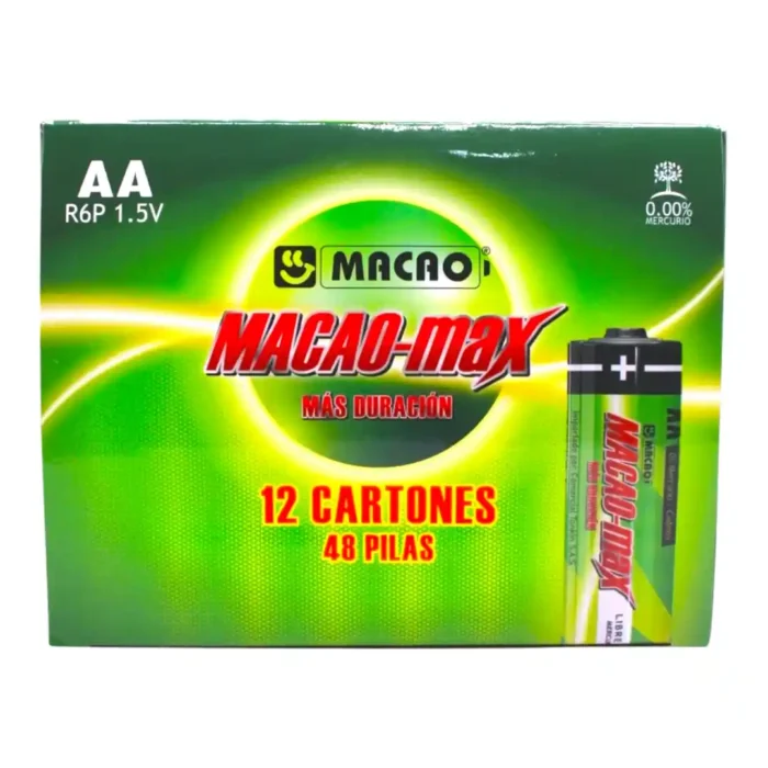 PILA MACAO AA X4 MC-AA-R6P - Imagen 1