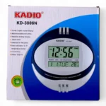 RELOJ PARED REDONDO KADIO KD-3806N - Imagen 2
