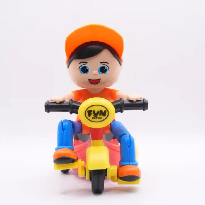 MUÑECO EN BICICLETA MIC-6804 - Imagen 3