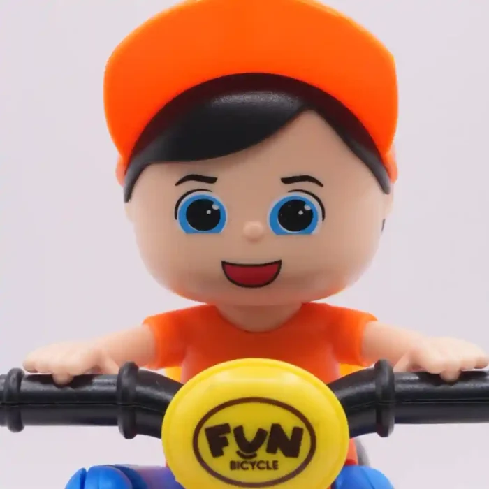MUÑECO EN BICICLETA MIC-6804 - Imagen 2