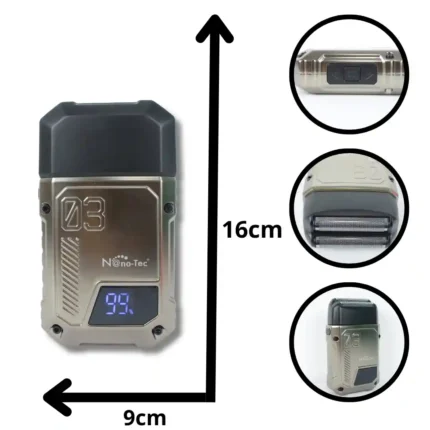 AFEITADORA NANOTEC NT-AE665 (BOX X60)
