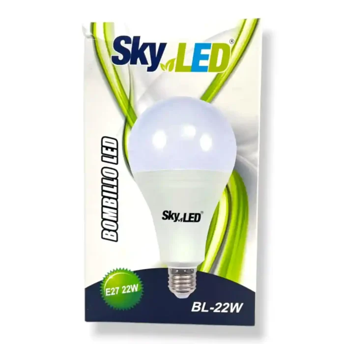 BOMBILLO SKY LED BL-22W TIPO A 9400K - Imagen 1