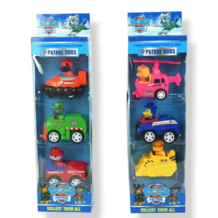 COLECCIÓN DE CARROS PAW PATROL X3 FOX-1530