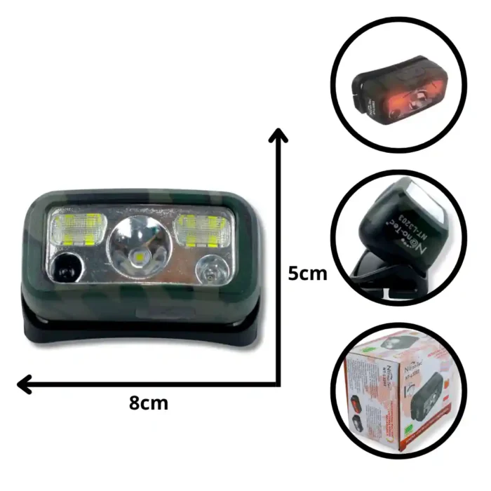 LINTERNA MINERA NANOTEC NT-L3203 (BOX X200) - Imagen 1