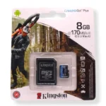 MEMORIA MICRO SD 8GB CANVAS KINGSTON SDCS2/8GB
