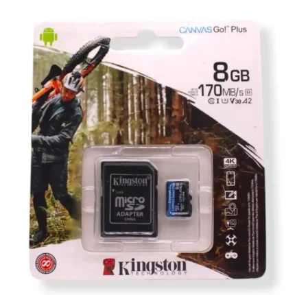 MEMORIA MICRO SD 8GB CANVAS KINGSTON SDCS2/8GB