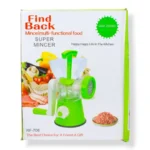 MOLINO DE CARNE PLASTICO Y VERDURAS RF-706 - Imagen 2