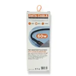 CABLE ACORDONADO TIPO C 60W DATA CABLE - Imagen 3