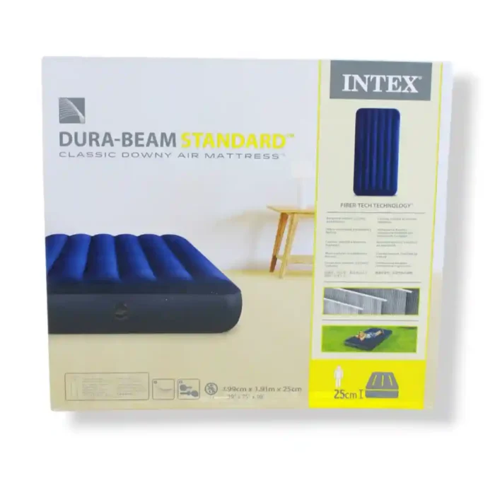 COLCHÓN INFLABLE INDIVIDUAL 99X191X25 CM 64757 (BOX X4) - Imagen 2