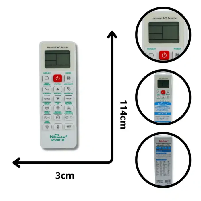 CONTROL NANOTEC NT-CR7119 (BOX X200) - Imagen 1
