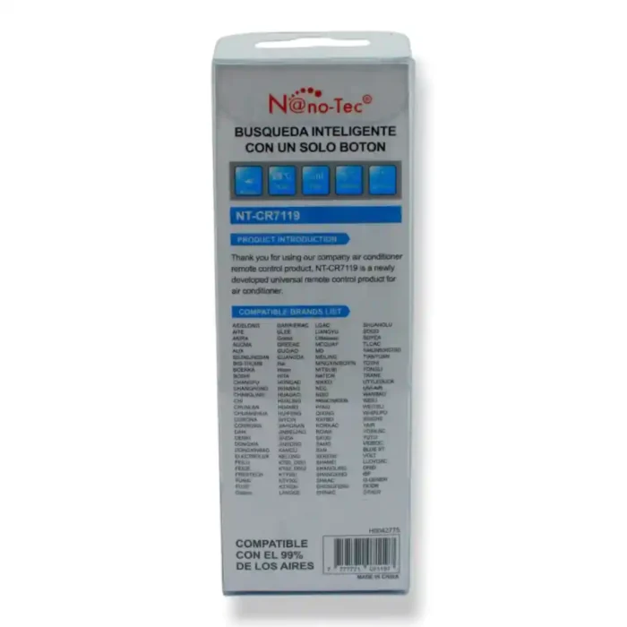 CONTROL NANOTEC NT-CR7119 (BOX X200) - Imagen 3