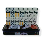 DOMINÓ CAJA METÁLICA DOBLE 6 KE-93 (X24) - Imagen 4