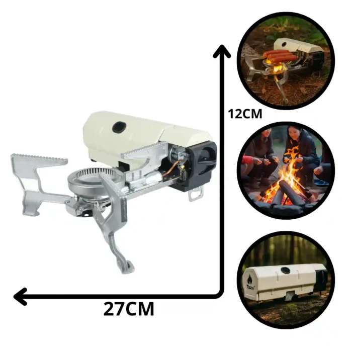 ESTUFA PARA CAMPING KE-56 (BOX X12) - Imagen 1