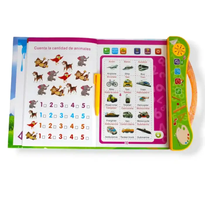 LIBRO DE PARENDIZAJE CON SONIDO MIC-6712 - Imagen 3