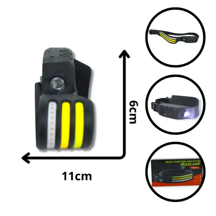 LINTERNA MINERA 3 LINEAS KE-138 W689-3 (BOX X240) - Imagen 1