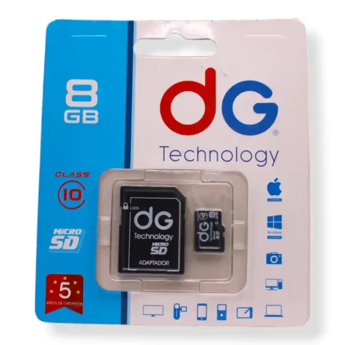 MICRO SD DG 8GB - Imagen 1
